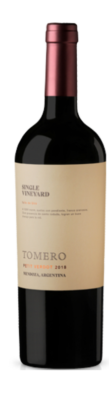 Petit verdot single vineyard 2018